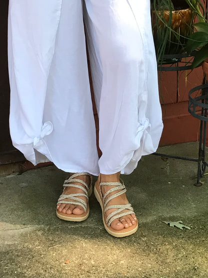 Float Comfort Footbed Sandal in Beige Bliss